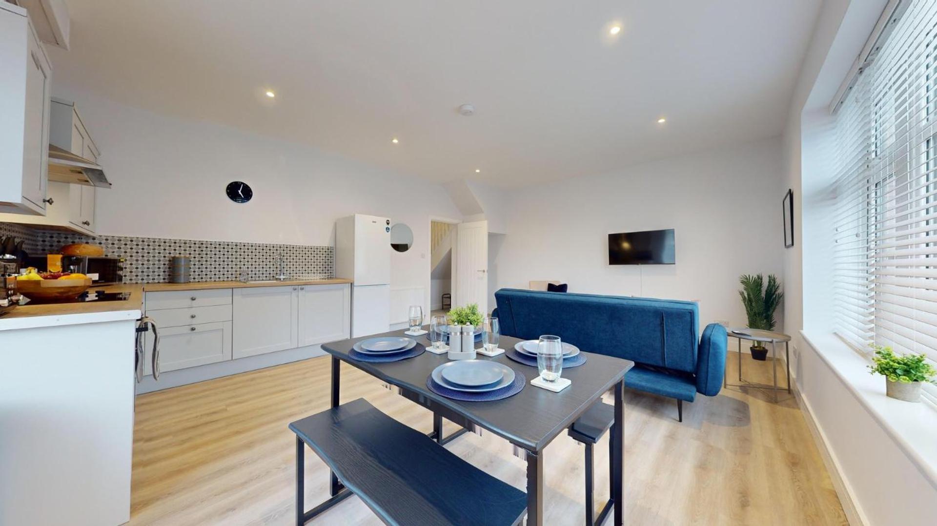 Impressive Two Bedroom | Wifi Cardiff Luaran gambar